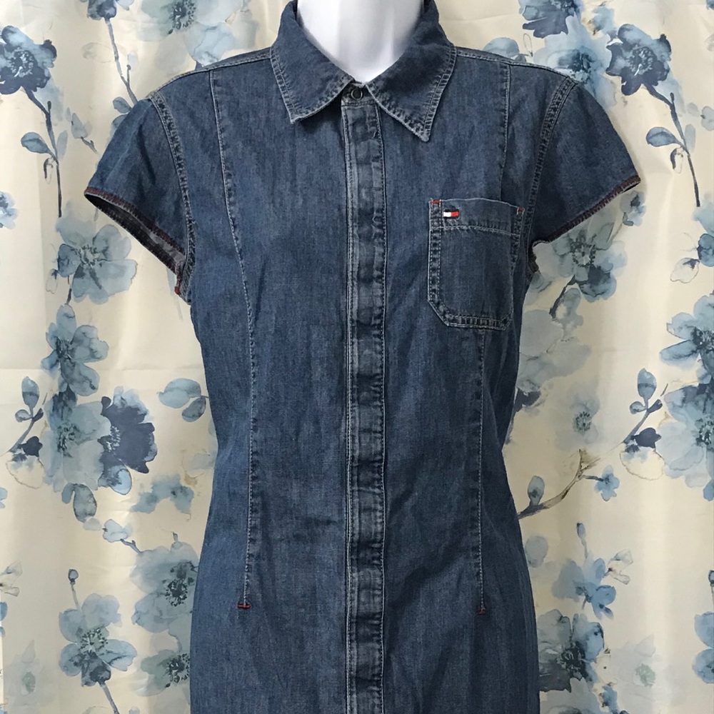 Tommy Hilfiger Denim Midi Dress